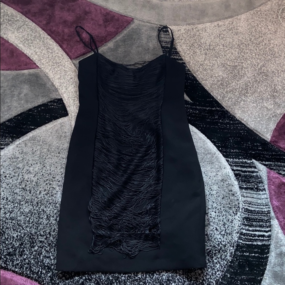 Black calvin klein dress